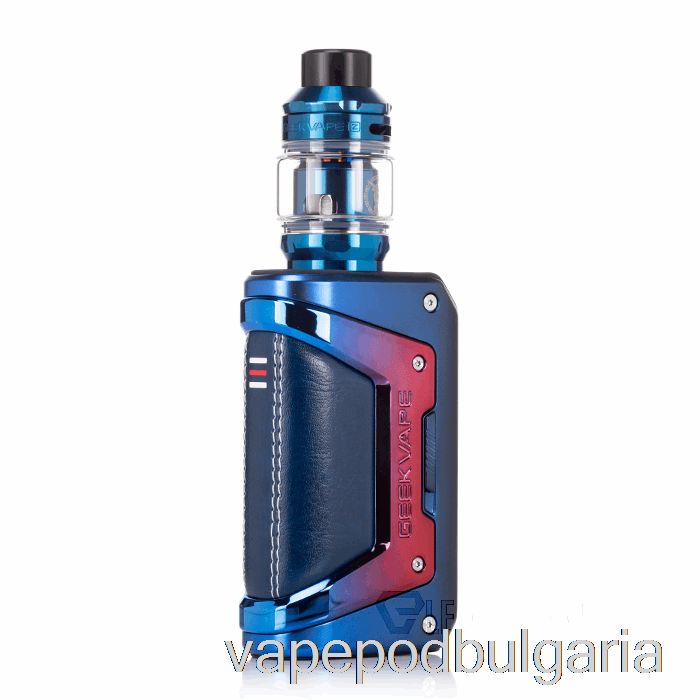 Vape 10000 Дръпки Geek Vape L200 Aegis Legend 2 200w Starter Kit Blue Red